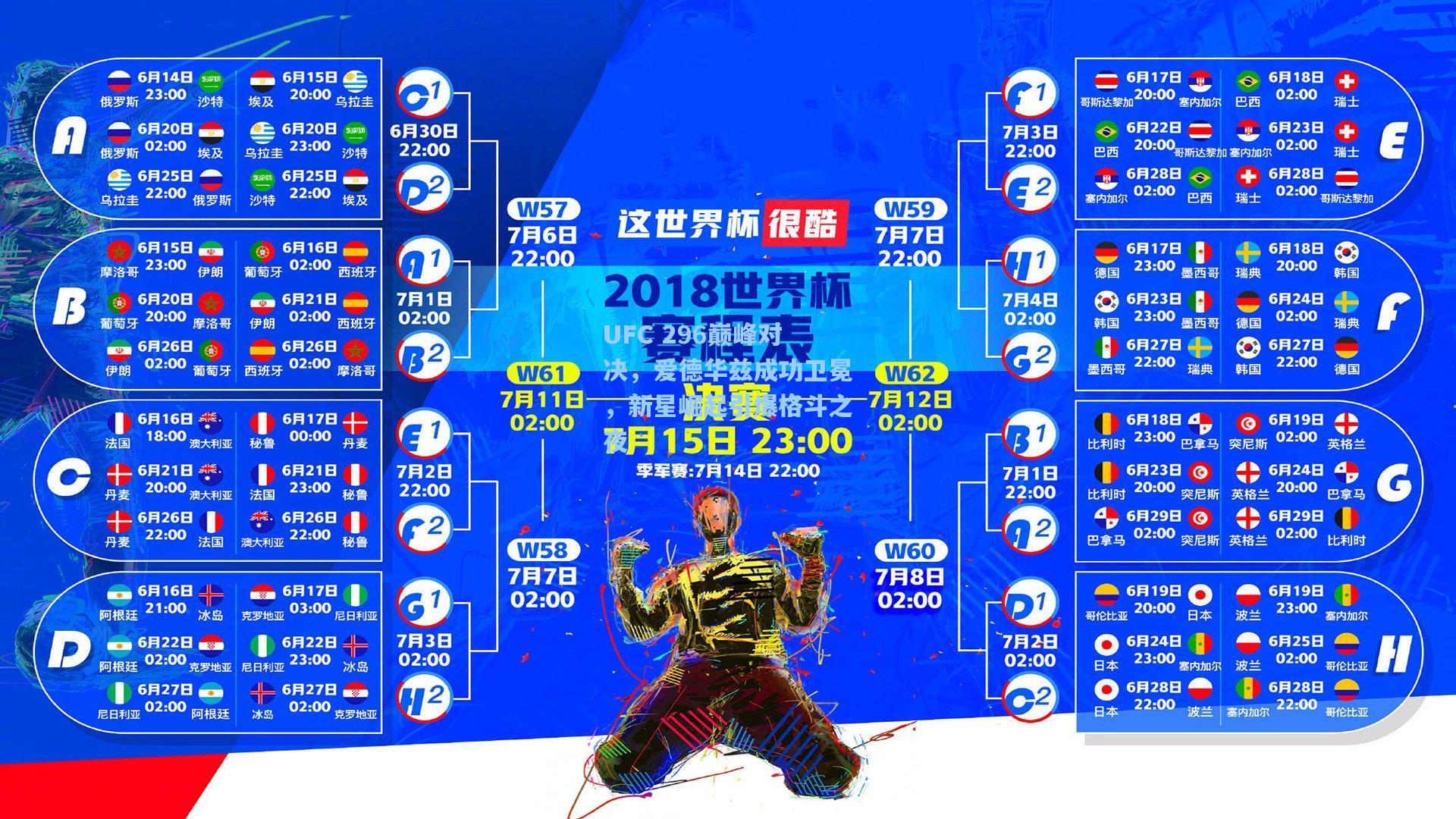 UFC 296巅峰对决，爱德华兹成功卫冕，新星崛起引爆格斗之夜